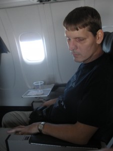 080930-wil-on-plane Wil looked really bad on our flight home from Albany.